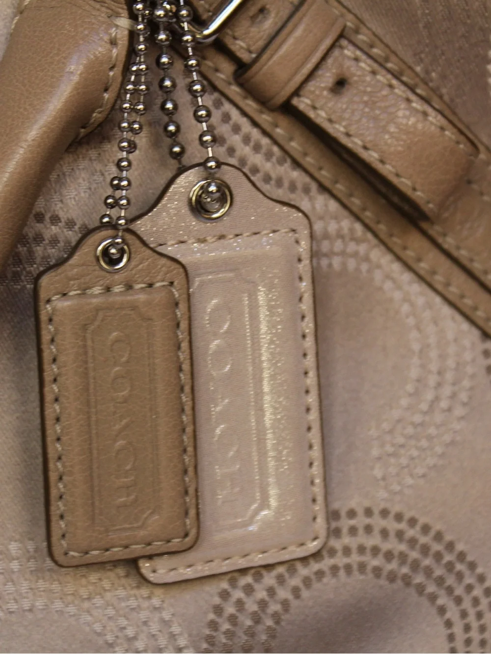 Coach Madison Dotted Op Art Large Sophia Satchel (2012)